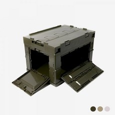 BW_[브루클린웍스] Z-박스 50L 스토리지 폴딩박스, 도브화이트 단품
