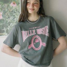 아워호프 Belle Rose T-shirt - Dark Grey