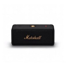 마샬 엠버튼 휴대용 무선 블루투스 스피커, Marshall-Emberton-Bluetooth-Speaker-Black-Brass, 블랙 + 골드