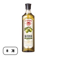 해표 올리브유, 900ml, 8개
