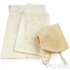VICHARI 삼베주머니 배보자기, 소, 1개