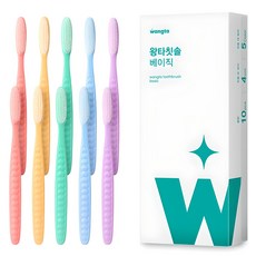 Wangta 牙刷 彩色組, 10入, 1組