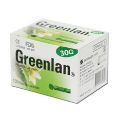 새한메드 Greenlan 그린란 란셋 30G, 1개, 1개입