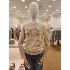 써스데이아일랜드 플라워 아트웍 티셔츠 (T228MTS232W)(2124627)