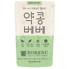 밥스누 약콩베베 두유 140ml X 20본X 2박스