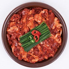 무항생제 100%국내산오리 양념 오리불고기, 500g, 1개