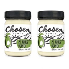 초슨 푸드 아보카도 오일 마요네즈 355ml x 2팩, 2개