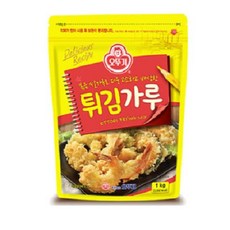 오뚜기 튀김가루, 1kg, 3개