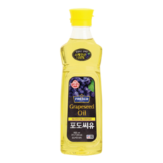 오뚜기 프레스코 포도씨유, 900ml, 3개
