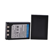 Li-12B 카메라 배터리 올림푸스 스타일러스 300 400 500 600 800 C-50 70 770 용, 01 2 battery, 한개옵션1