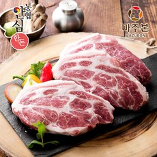 농협안심한돈 냉장 목살 구이용 500g, 1개