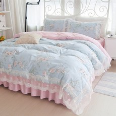 꽃무늬침대스커트