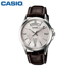 CASIO 카시오 MTP-1381L-7A 가죽밴드 시계