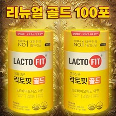 락토핏 골드 2g x 50포 2통 / jc, 100g, 2개