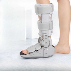 라우드제이 깁스신발 발목골절신발 반깁스고정 다리발목보호대, 회색 S 사이즈 충기 단바지, 1개