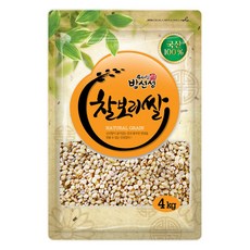 25년 햇곡 찰보리쌀, 1개, 1개, 4kg