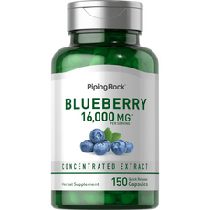 블루베리 55배 추출물 16000mg 안티옥시딘트 고함량 150캡슐 75일분 해외직구 Blueberry-Antioxidant, 150정, 2개
