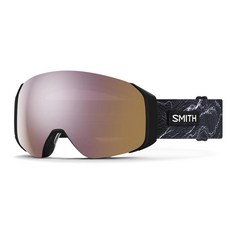 Smith Optics 4D MAG S 여성용 스노우 겨울 고글 - 화이트 베이퍼 크로마팝 에브리데이 로즈 골드 미러, 해들리 해머 크로마팝 에브리데이 로즈 골드 미러