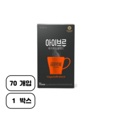 아이브루 예가체프 블렌드 원두커피믹스, 1g, 70개입, 1개