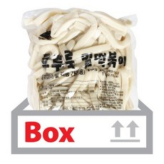 프리미엄 후루룩밀떡볶이(납작면) 1kg*10ea(박스)/평화식품, 10개