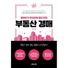 물어보기 부끄러워 묻지 못한 부동산 경매, 주희진, 새로운제안