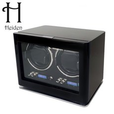 하이덴 노바 더블 와치와인더 HD024-Black 명품 시계 보관함 2구