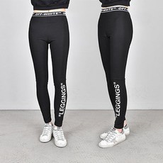 [럭스앤홀릭] 19SS 오프화이트 OWCD009R19B78063 1001 19S 여성레깅스
