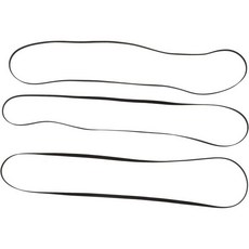  미키킷 3pcs 레코드 플레이어 벨트 카세트 레코더 Mp3 음악 VHS Palyer 디지털 음성 턴테이블 비닐 스테레오 로거 고무 교체 
