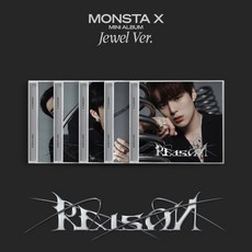 [CD] 몬스타엑스 (MONSTA X) - 미니앨범 12집 : REASON [Jewel ver.] [5종 중 1종 랜덤 발송]