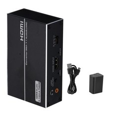 4K120Hz EARC 오디오 추출기 컨버터 사운드 바 HDMI 2.0 AUX 어댑터 스플리터, 4K120Hz EARC 오디오 추출기, 컨버터 사운드