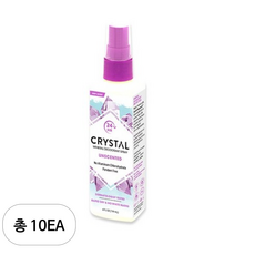 크리스탈 미네랄 바디 데오드란트 스프레이 무향, 118ml, 10개