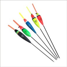 낚시 플로트 세트 공 후크 바다 민물 붕어 낚시 찌 세트 10 개 몫 부표 스틱 피쉬 태클 수직 1g 2g 2.5g 4g 5g 잉어 액세서리 용 믹스 사이즈 색상, 낚시 수레 믹스