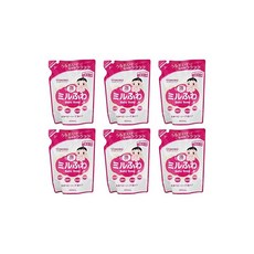 와코도 [정리 사]밀 푹신 전신 베이비 비누 거품 타입 리필용 400mL[×6개]