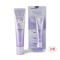 스킨파스텔 프리미엄 콜라겐 X5 워터리 크림 탄력 집중 기능성 크림 30ml, 2개