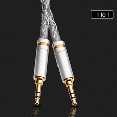 Hifi 퓨어 시버 aux 케이블 하이엔드 3.5 수 잭 자동차 헤드폰 스피커 와이어 라인 Aux 코드 3.5mm