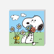 보석십자수꽃다발