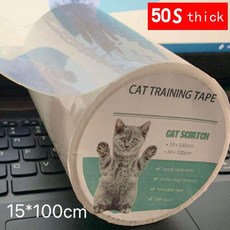 300*15cm 투명 고양이 안티 스크래치 테이프 롤 가구 경비원 소파 보호대 고양이 스크래치 방지 소파에 대 한 명확한 스티커, 300x15cm, 마주화반
