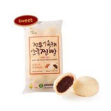 [밀바람푸드] 이옥래 전통 안흥찐빵 단팥, 10개, 50g