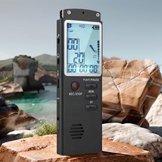 음성 고충실도 타임 사운드 8GB 16GB 디지털 플레이어 디스플레이 녹음기 MP3 LCD 녹음
