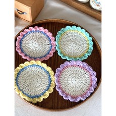 코바늘티코스터완제품