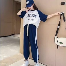 초등 고학년 옷 상하 세트
