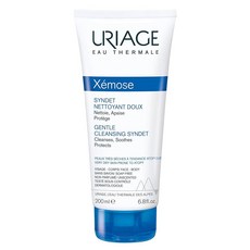 [해외] URIAGE Xemose 젠틀 클렌징 신데트 170ml(6.8액량 온스) | 피부를 클렌징 진정 및 보호하는 엑스트라 젠틀 페이스 & 바디 워시 | 매우 건조한 피부를, 1개, 200ml - 신데트