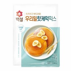 CJ 제일제당 백설 우리밀 핫케익믹스 500G x20입, 10kg, 1박스