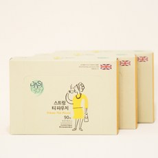 다시1369 스트링 티파우치 티필터 90개 II 손잡이가 있어 꺼내기가 쉬어요, 3세트