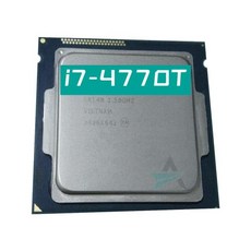 코어 i74770T CPU 쿼드 코어 데스크탑 i7 4770T 프로세서 2.50GHz 8M 45W 22nm LGA50, 한개옵션0 - i74770cpu