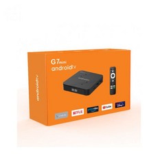 TV 셋톱 박스 스마트 수신기 OTT 안드로이드 11.0 G7미니 2GB 16GB S905W2 TVBox 지원 USB3.0 음성 원격 듀얼 와이파이 BT 미디어 플레이어, 1개