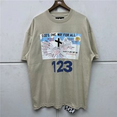 남녀공용 오버사이즈 RRR123 티셔츠 품질 빈티지 여름 스타일 탑