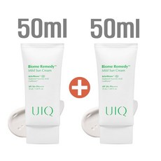 유이크 바이옴 레미디 마일드 선크림 SPF50+ PA++++, 100ml, 1세트