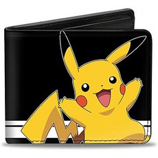 HOL포켓몬 피카추 초등학생 지갑 W60 Buckle-Down Bifold Wallet Pokemon