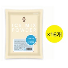 $ 희창 아이스크림용 믹스 바닐라향 79, 16개, 1kg